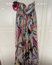 Beautiful new forever unique maxi evening dress size 12
