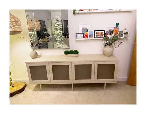 Ikea stockholm cream sideboard - stockholm,