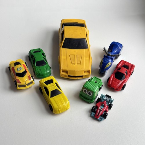 Mixed toy cars - mixed, motorbike