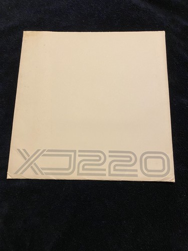 Jaguar xj220 brochure - xj220, uk
