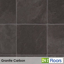 Stone Tile Effect Goliath 450 4.5mm Extra Thick Vinyl Flooring Bathroom 2m 3m 4m