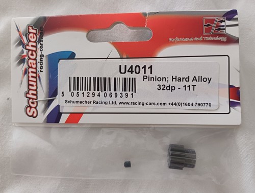 U4011 schumacher pinion hard - u4011,