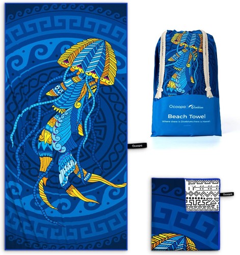 Ocoopa microfiber beach towel - ocoopa,