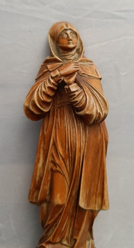 Hand carved statue - carved, anne