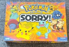 Pokemon Sorry!  Board Game -