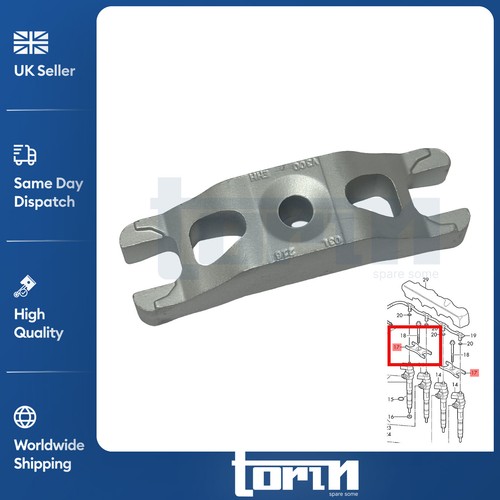 Fuel injector clamp for - fuel,