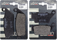 Front + rear brake pads for