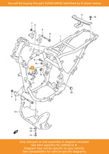 SUZUKI Plate, Rear Rh