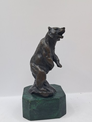 Art deco solid french bronze - french,