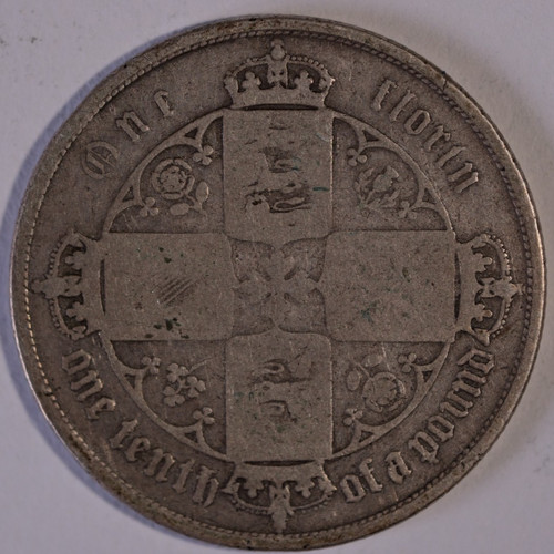 1856 victoria silver gothic - victoria,