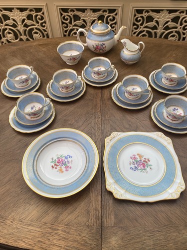Vintage bone china - vintage, set