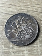 Victoria, Crown, 1896, 0.925