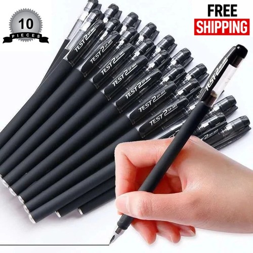 Pack black gel pens 0 - 10, 0.5mm