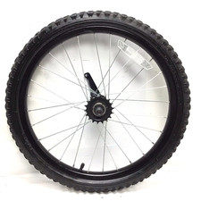20" Rear Bicycle Black Wheel