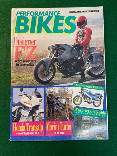 Performance bikes mar - performance, 1987