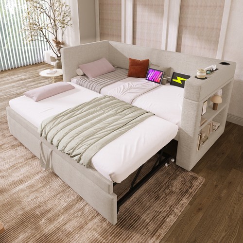 Daybed linen fabric - linen,