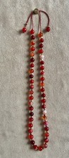 Beautiful Lola Rose Red Agate Necklace