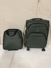 Delsey Storm Plus 2-piece Under Seater & Carry-On Set, Green