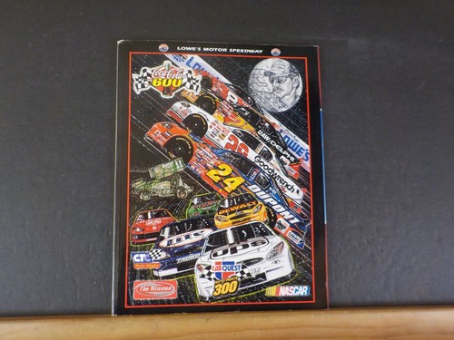 Nascar 2001 program lowe - nascar,