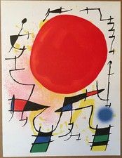 MIRO Joan: Le Soleil rouge 