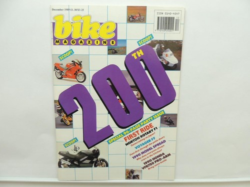 December 1989 bike magazine - december,