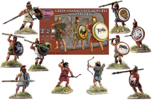 28mm greek unarmoured hoplites - 28mm,