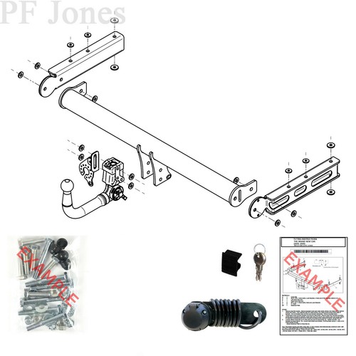 Tow trust towbar for - audi, q5