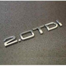 Chrome ABS 2.0 TDI Trunk Rear