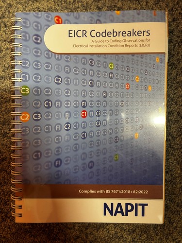 Napit eicr codebreakers book - napit,