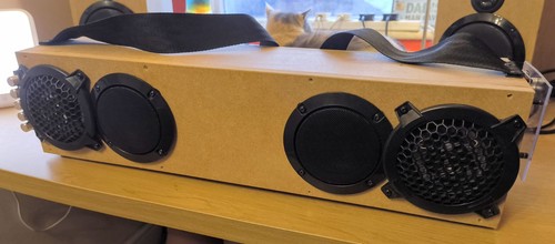 Portable speaker 100w - portable, 2*50+100w