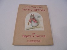 VINTAGE THE TALE OF TIMMY TIPTOES BY BEATRIX POTTER  - WARNES