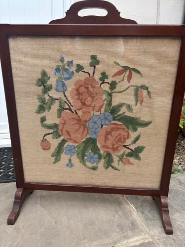 Lovely vintage fire screen