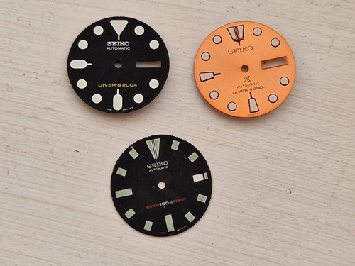 Seiko watch dial parts - 3, dials
