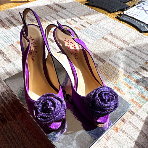 Sachelle couture purple suede - sachelle,