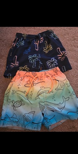 Pairs boys swimming shorts - 2,