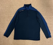 Galvin Green Men’s XXL Insula 1/4 Zip Jacket Blue Golf Pullover Top VGC