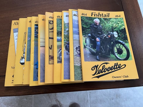 Fishtail velocette owners club - fishtail,