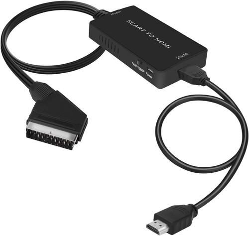 Scart hdmi converter with - to,