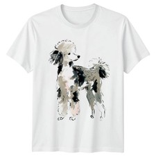 Watercolor Parti Poodle