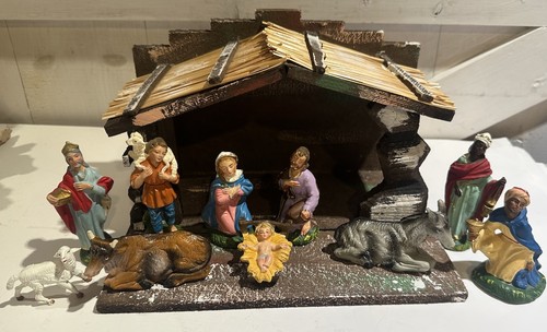 Vintage italian nativity - italian,