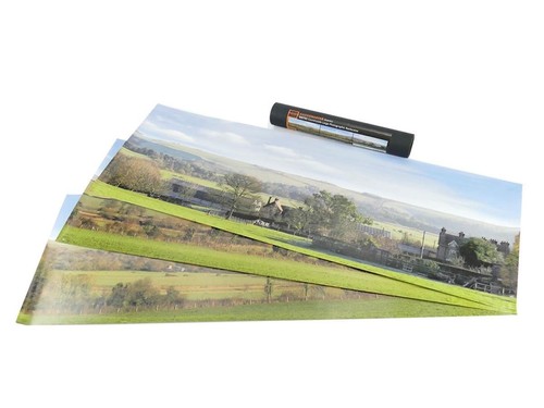 Model railway countryside - railway,