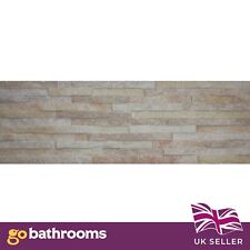 Avi Split Face Tile Wall Sand Brick Effect Tile Porcelain Matt 170 x 520