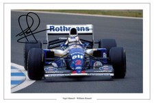 NIGEL MANSELL Signed Autograph
