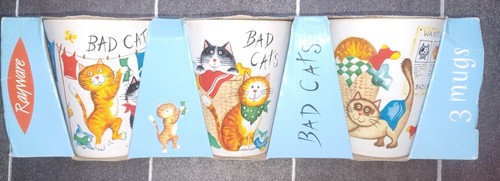 New set rayware bad cats - set,