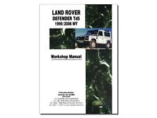 WORKSHOP MANUAL LAND ROVER DA3157W DEFENDER - TD5 - 1999 - 2006