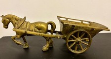 Vintage Solid Brass Horse With