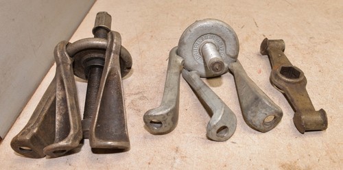 Heavy wheel axle hub - hub, puller