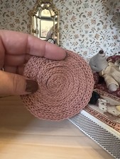 Miniature Knitted Rug