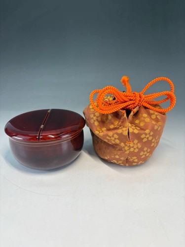 Japanese tea caddy container - japanese,