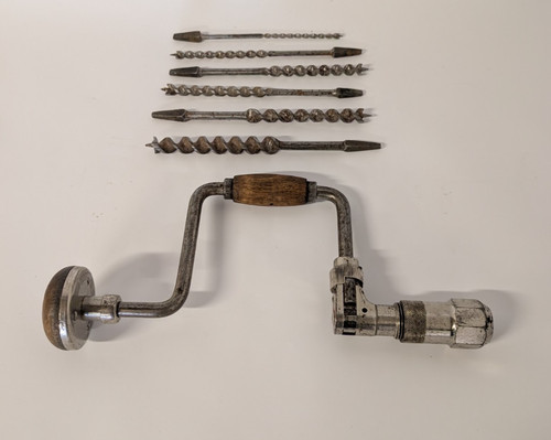 Vintage skinner ratchet brace - vintage,
